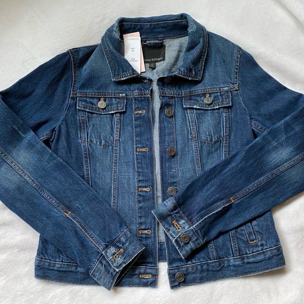 Banana Republic Jean Jacket NWT